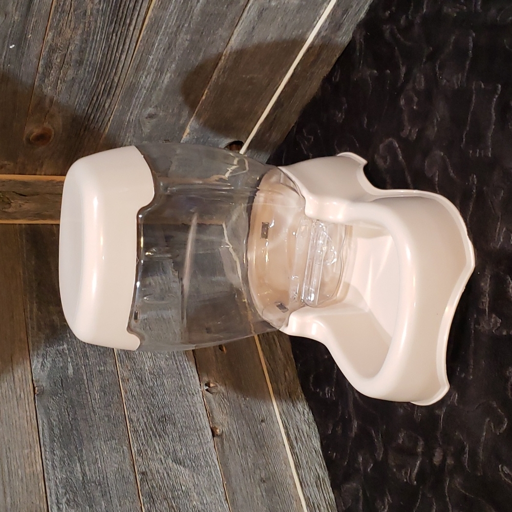 Petmate pet cafe Automatic Feeder Tan 48 is size